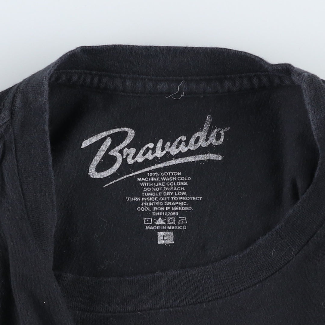 Bravado Guns N' Roses Band T-Shirt, Men's Size L cotton black type Vintage Second Hand
