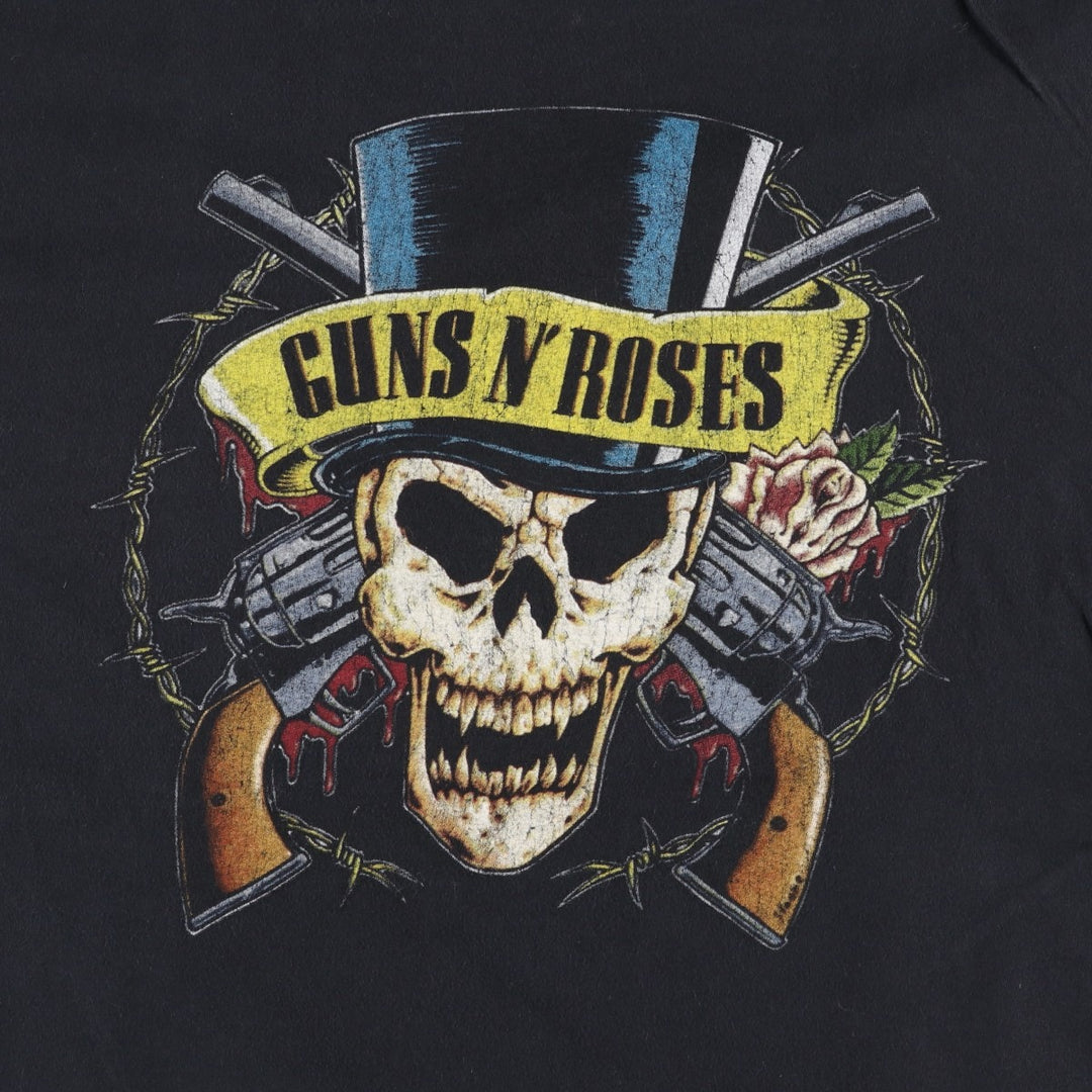 Bravado Guns N' Roses Band T-Shirt, Men's Size L cotton black type Vintage Second Hand