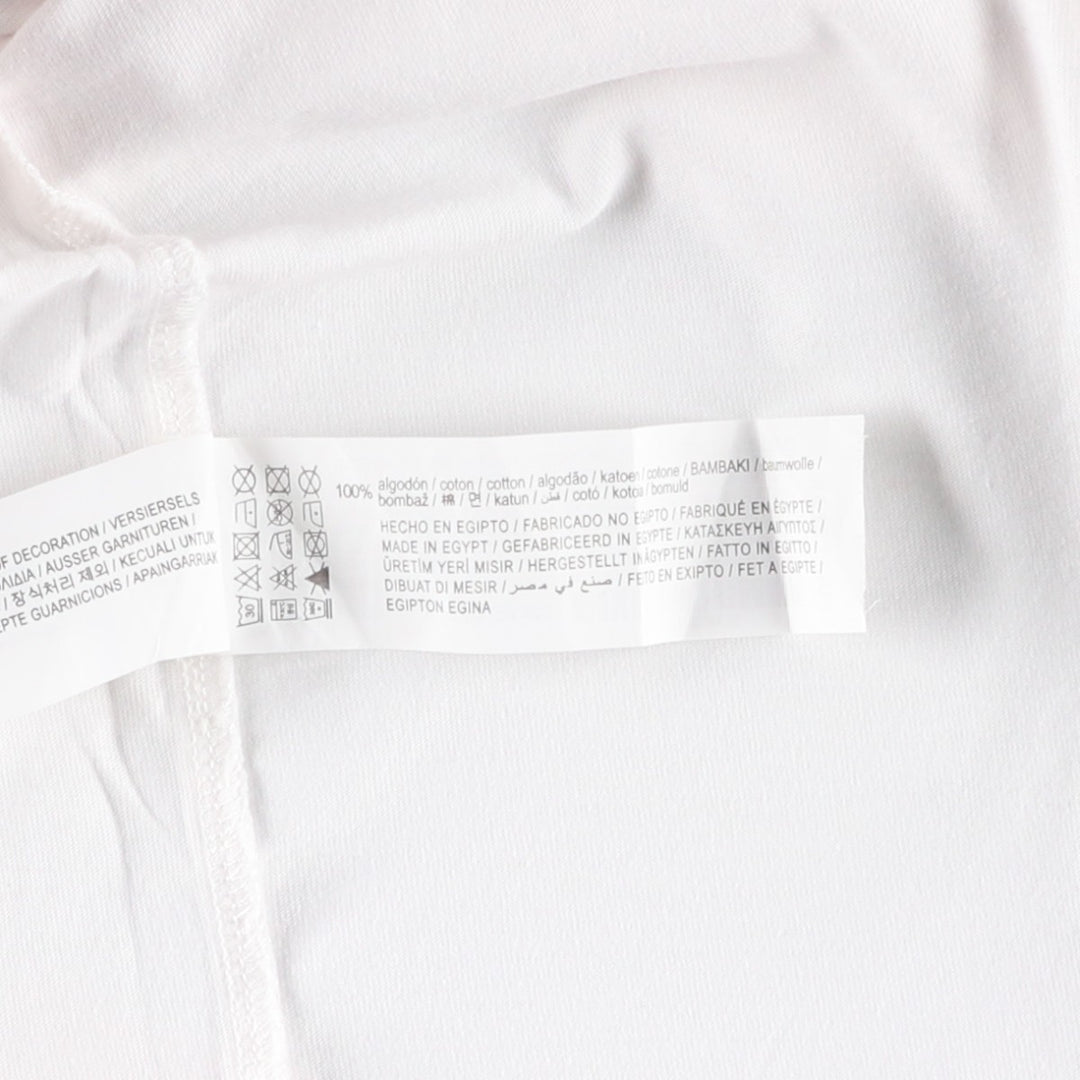 RED HOT CHILI PEPPERS Red Hot Chili Peppers Band T-shirt Band T Men's M size cotton white type Vintage Second Hand