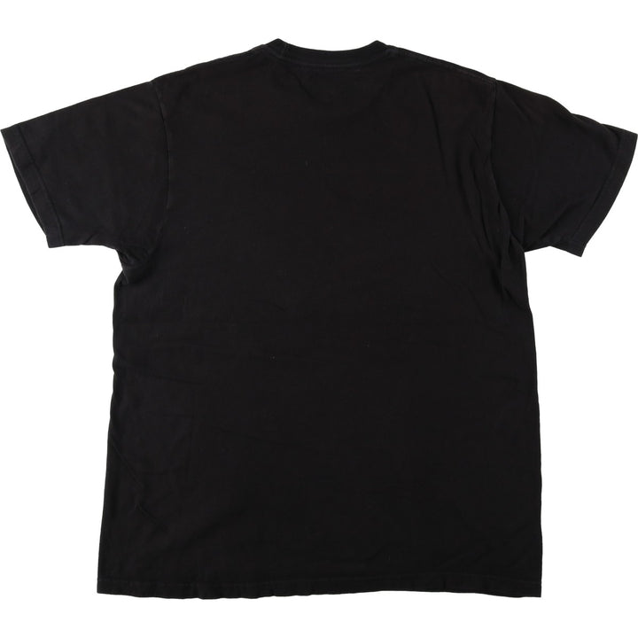 RED HOT CHILI PEPPERS Red Hot Chili Peppers Band T-shirt Band T Men's M size unclear black type Vintage Second Hand