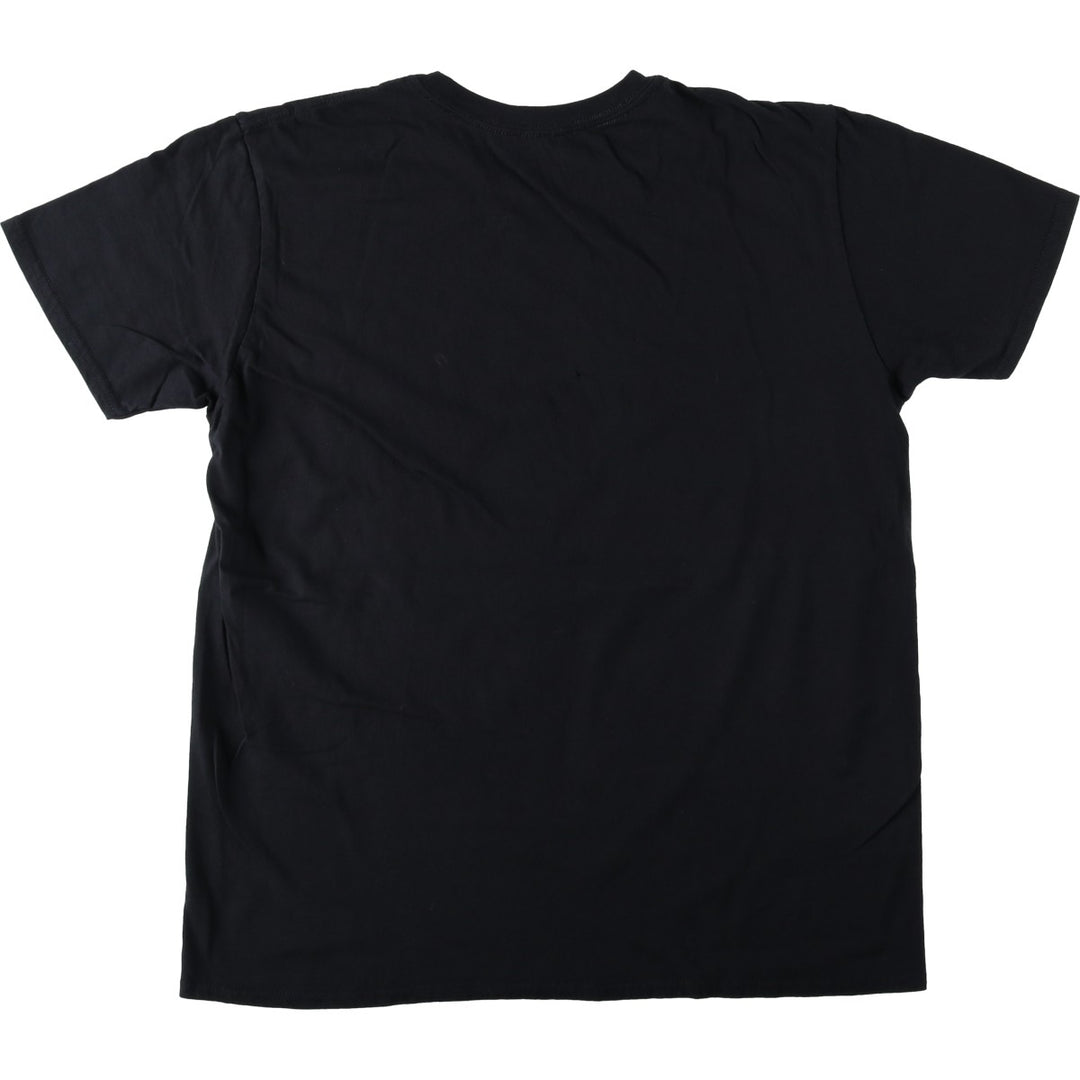 BILLIE EILISH Billie Eilish Band T-shirt Band T Men's L size cotton black type Vintage Second Hand