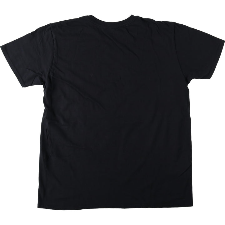 BILLIE EILISH Billie Eilish Band T-shirt Band T Men's L size cotton black type Vintage Second Hand