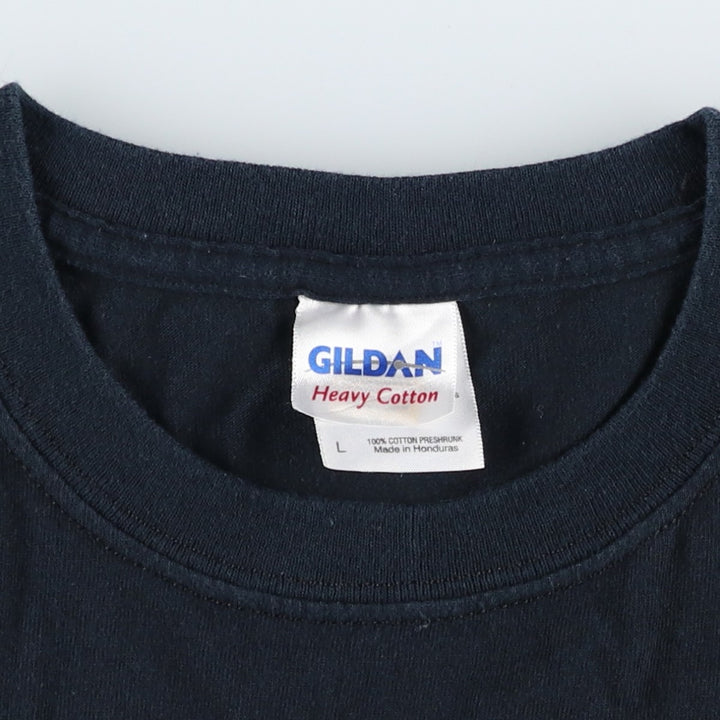 Gildan AC cotton black type Vintage Second Hand