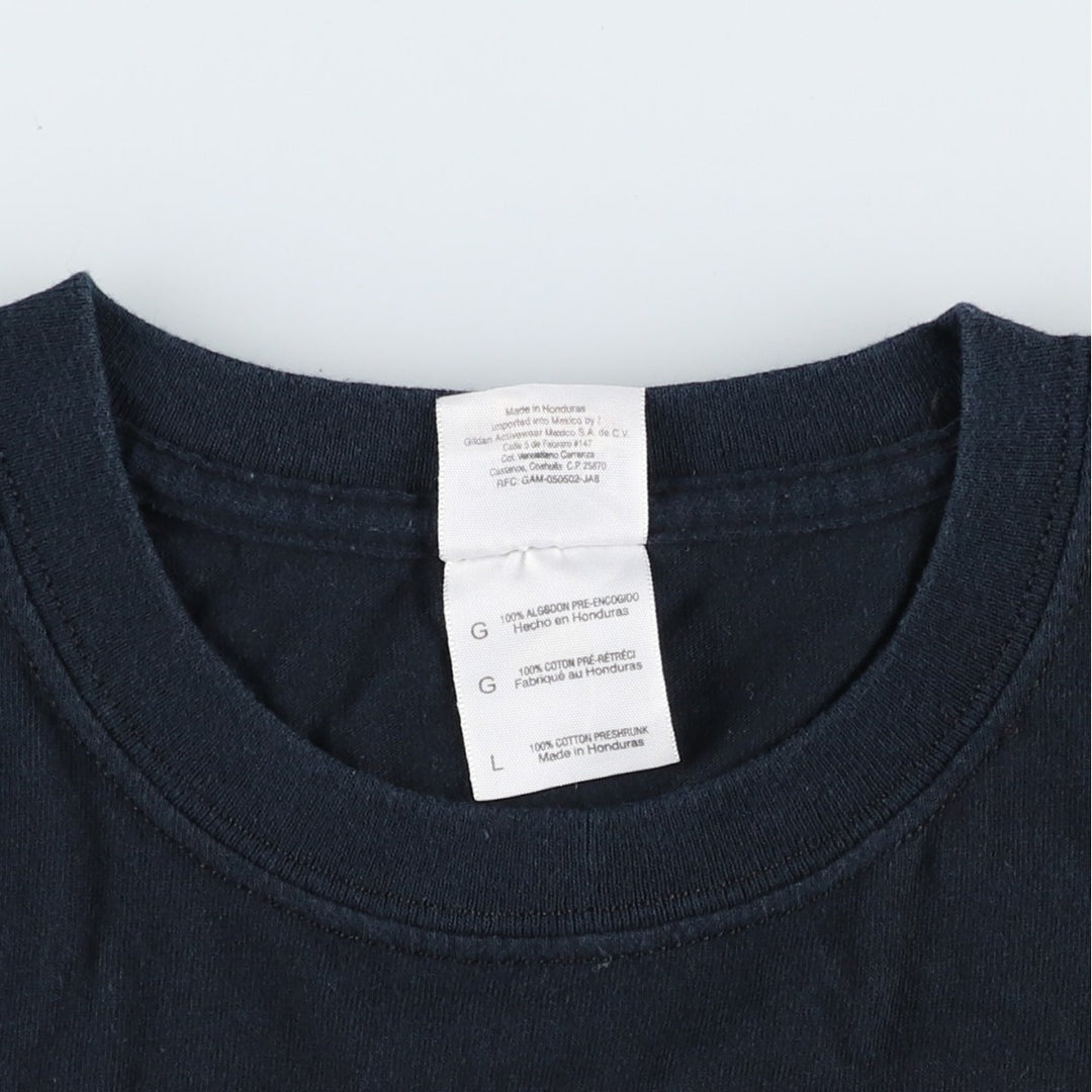Gildan AC cotton black type Vintage Second Hand