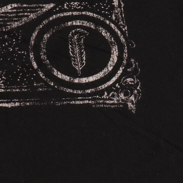 Led Zeppelin Band T-shirt, Band T, Men's M size unclear black type Vintage Second Hand