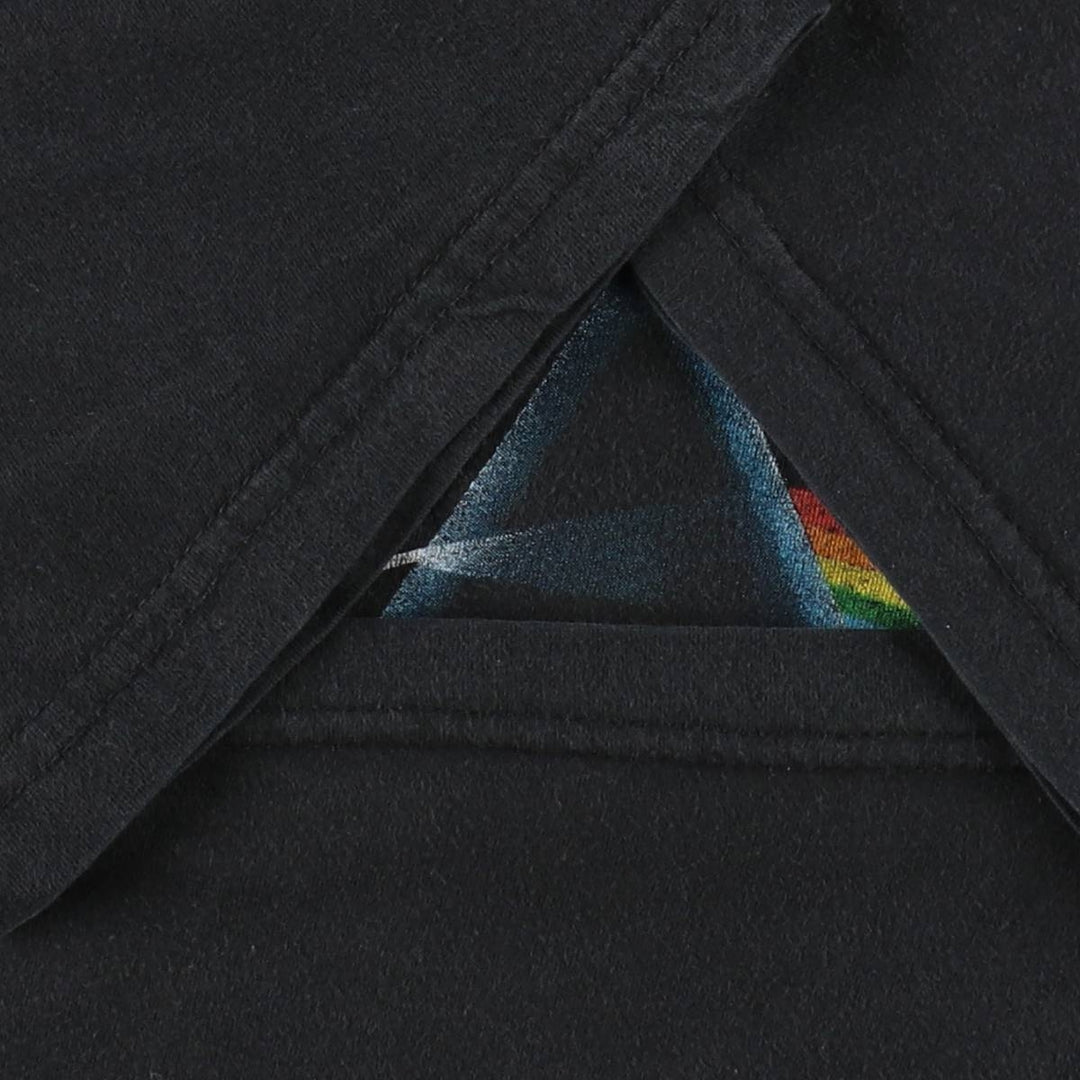 PINK FLOYD Pink Floyd Band T-shirt Band T Men's L size cotton black type Vintage Second Hand