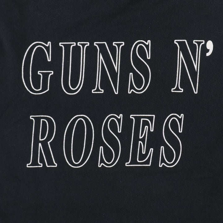 JERZEES Guns N' Roses Band T-shirt, Men's Size L (approx.) cotton black type Vintage Second Hand