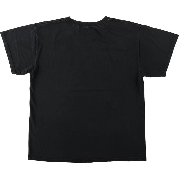 METALLICA Metallica Band T-shirt Band T Men's L size cotton black type Vintage Second Hand