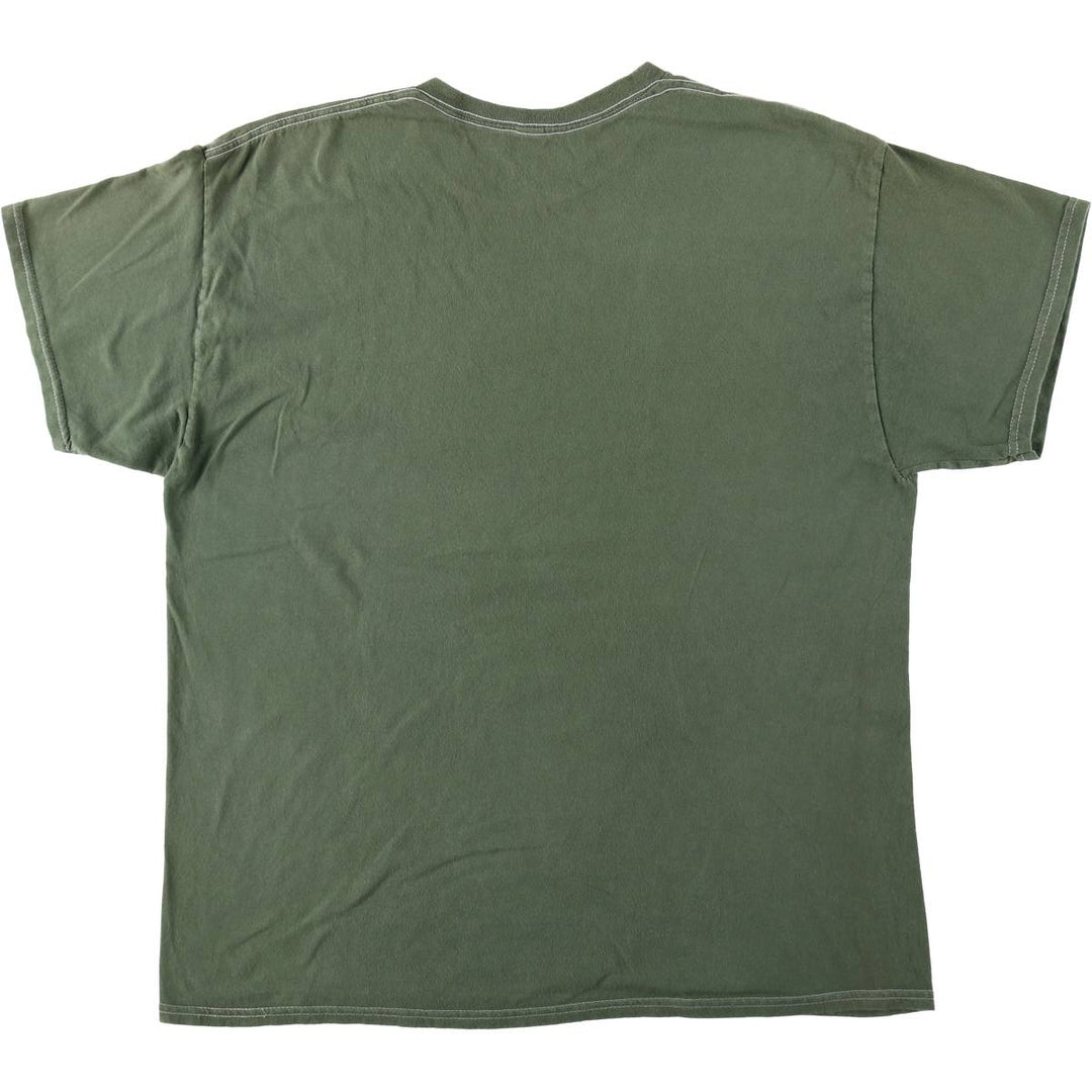 GREEN DAY Green Day Band T-shirt Band T Men's L size cotton green type Vintage Second Hand