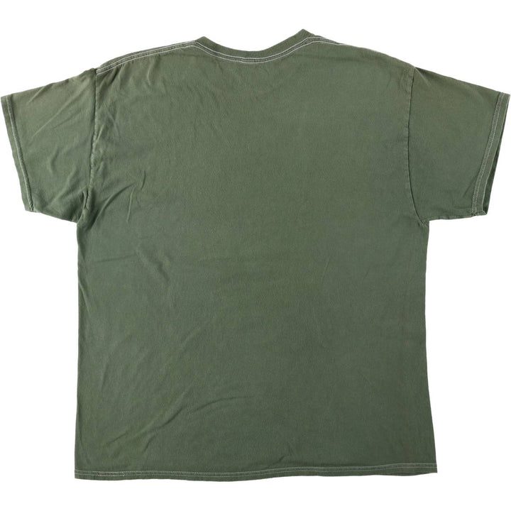GREEN DAY Green Day Band T-shirt Band T Men's L size cotton green type Vintage Second Hand