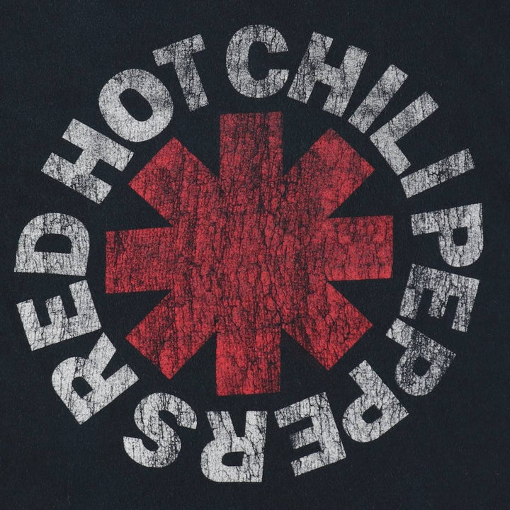 RED HOT CHILI PEPPERS Red Hot Chili Peppers Band T-shirt Band T Men's S equivalent unclear black type Vintage Second Hand