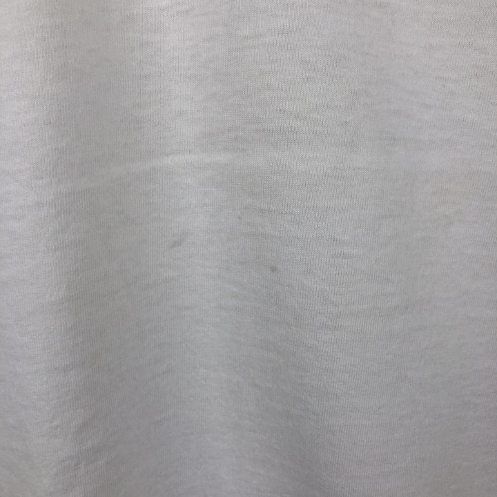 ~ 90'S Screen Stars Best Message Print T-Shirt, Made in USA, Men's Size L (Equivalent), Vintage cotton white type Vintage Second Hand
