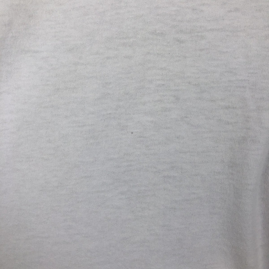 ~ 90'S Screen Stars Best Message Print T-Shirt, Made in USA, Men's Size L (Equivalent), Vintage cotton white type Vintage Second Hand