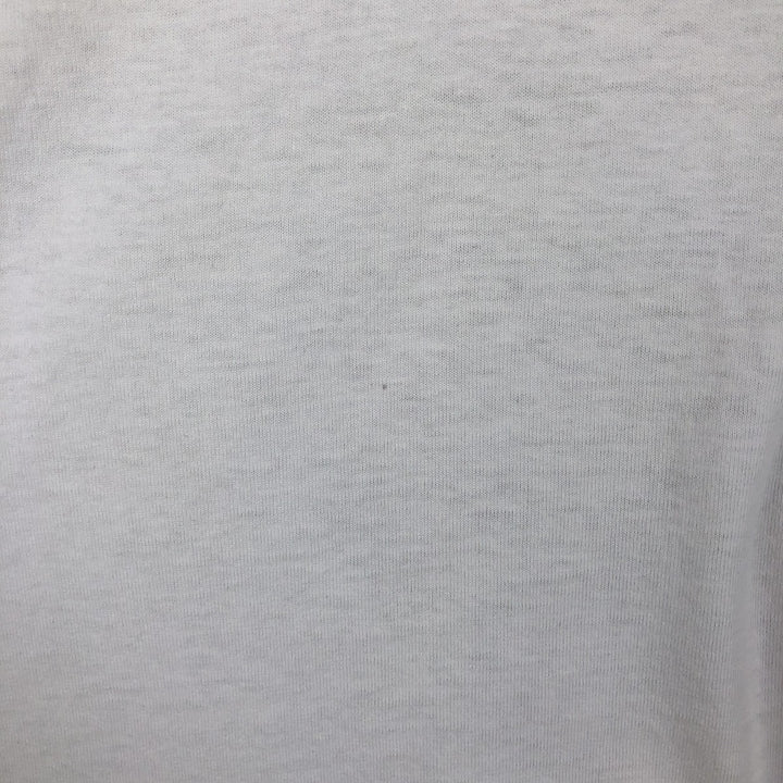 ~ 90'S Screen Stars Best Message Print T-Shirt, Made in USA, Men's Size L (Equivalent), Vintage cotton white type Vintage Second Hand