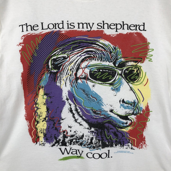 90'S Delta Art T-shirt, Men's Size M (approx.), Vintage cotton white type Vintage Second Hand