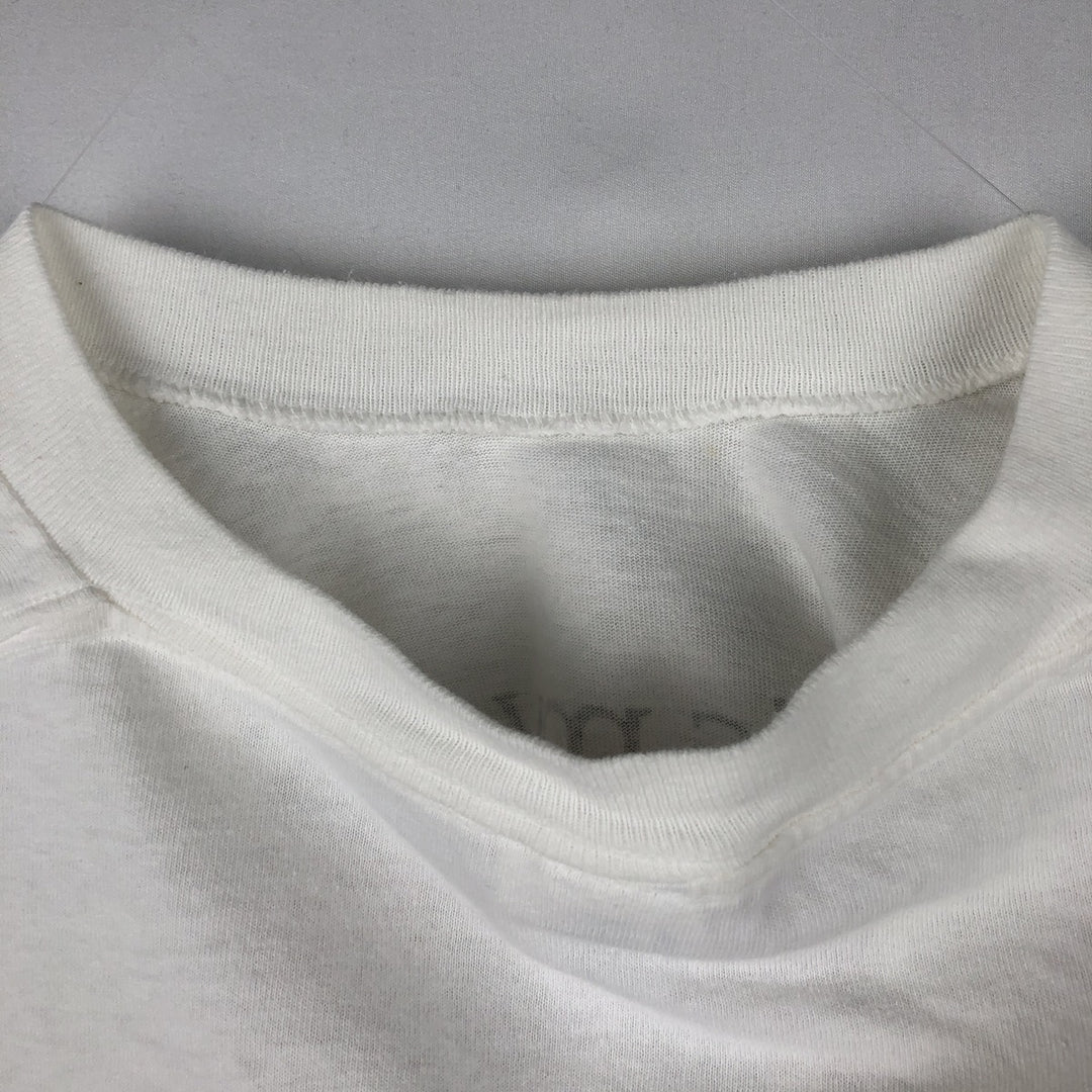 90'S Delta Art T-shirt, Men's Size M (approx.), Vintage cotton white type Vintage Second Hand