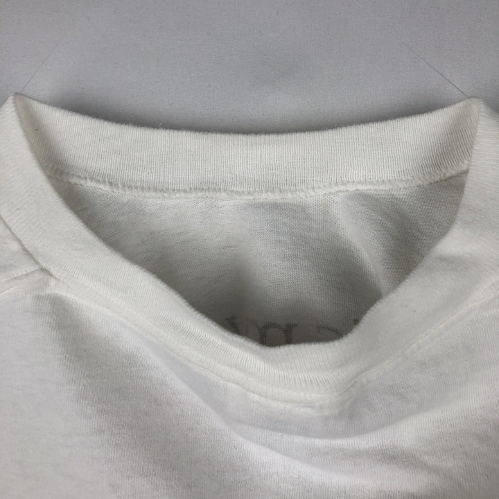 90'S Delta Art T-shirt, Men's Size M (approx.), Vintage cotton white type Vintage Second Hand