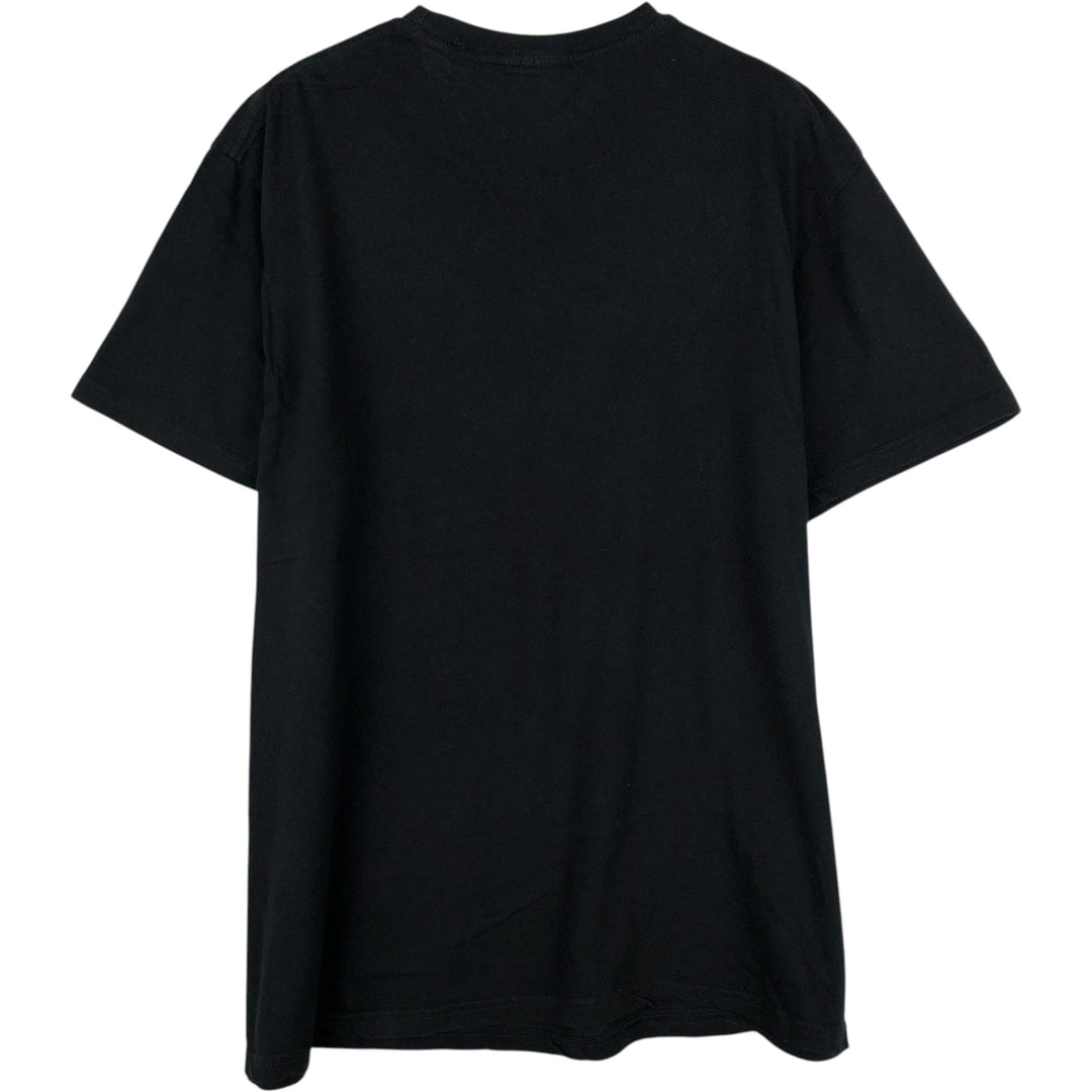 METALLICA Metallica Band T-shirt Band T Men's L size unclear black type Vintage Second Hand