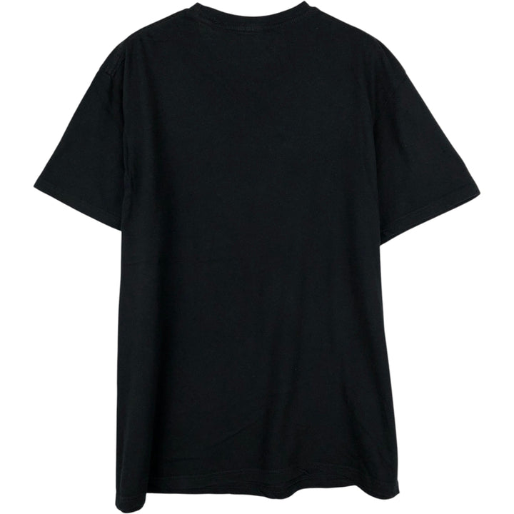 METALLICA Metallica Band T-shirt Band T Men's L size unclear black type Vintage Second Hand