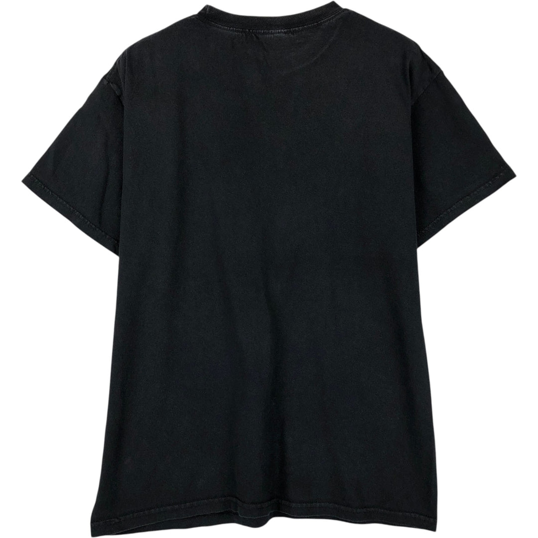 GUNS N' ROSES Guns N' Roses Band T-shirt Band Tee Men's M size unclear black type Vintage Second Hand