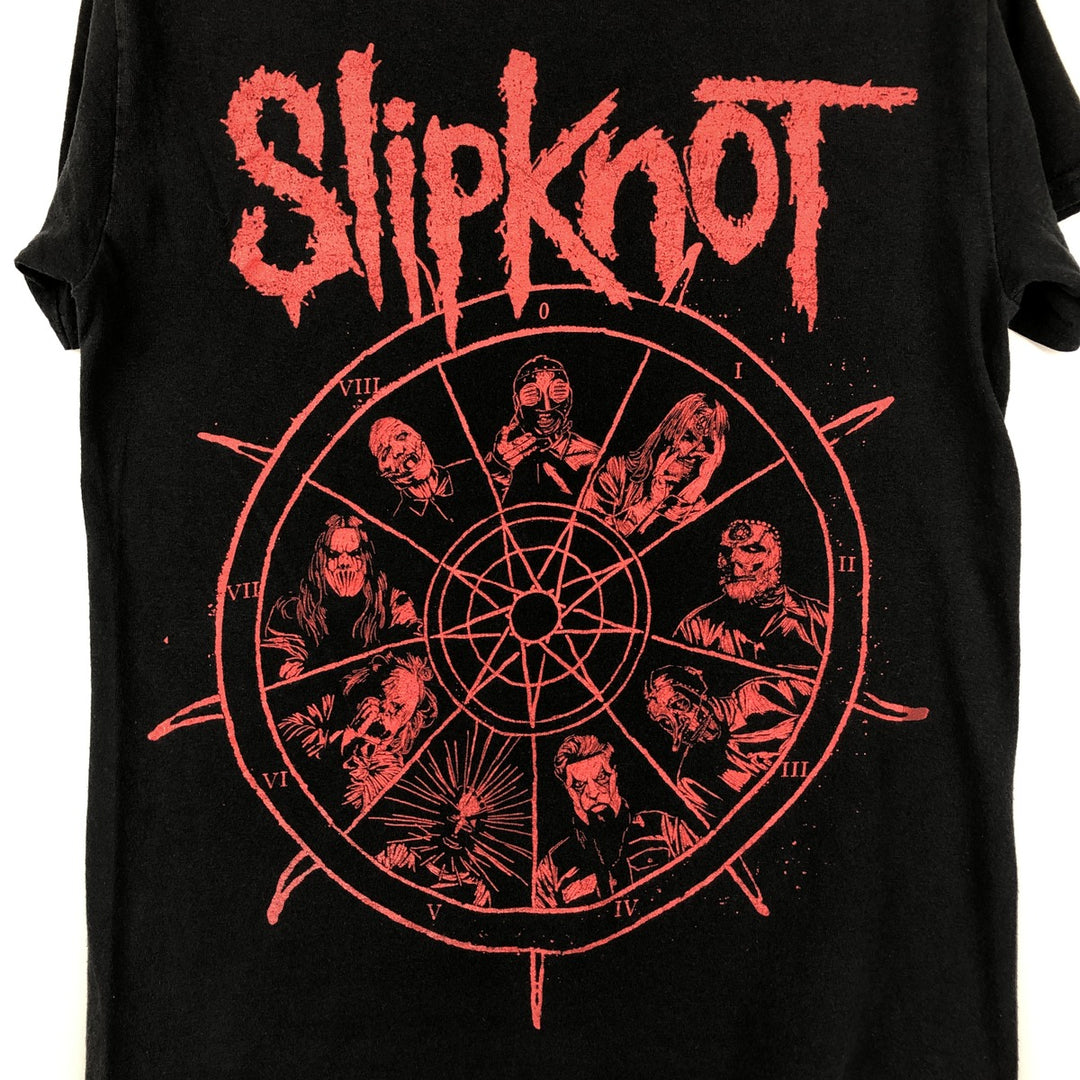 Slipknot Band T-shirt, Band T, Men's S size unclear black type Vintage Second Hand