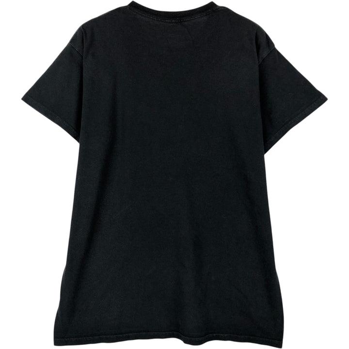 METALLICA Metallica Band T-shirt Band T Men's M size cotton black type Vintage Second Hand