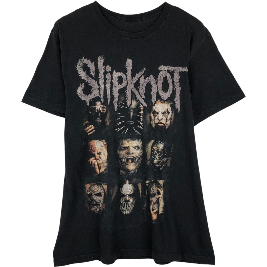 Slipknot Band T-shirt, Band T, Men's M size unclear black type Vintage Second Hand