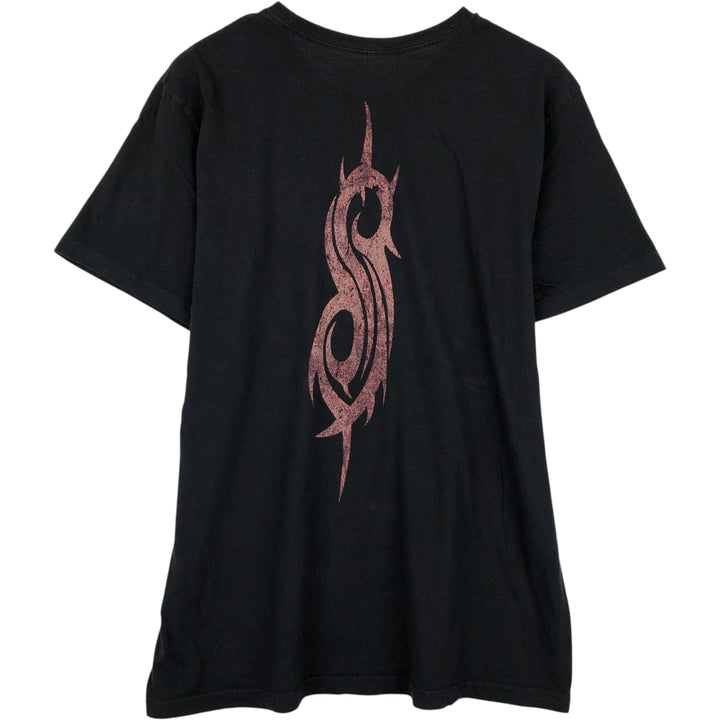 Slipknot Band T-shirt, Band T, Men's M size unclear black type Vintage Second Hand