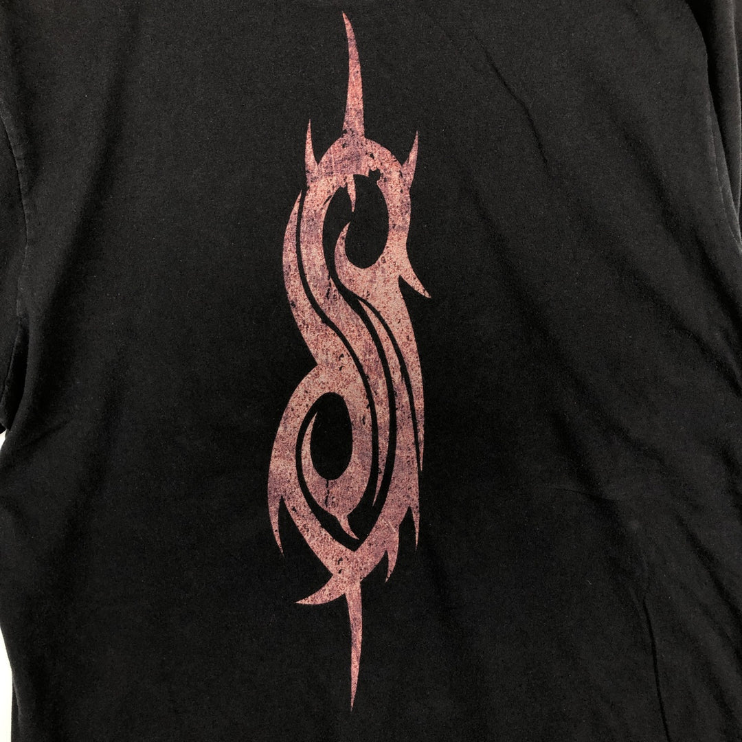 Slipknot Band T-shirt, Band T, Men's M size unclear black type Vintage Second Hand