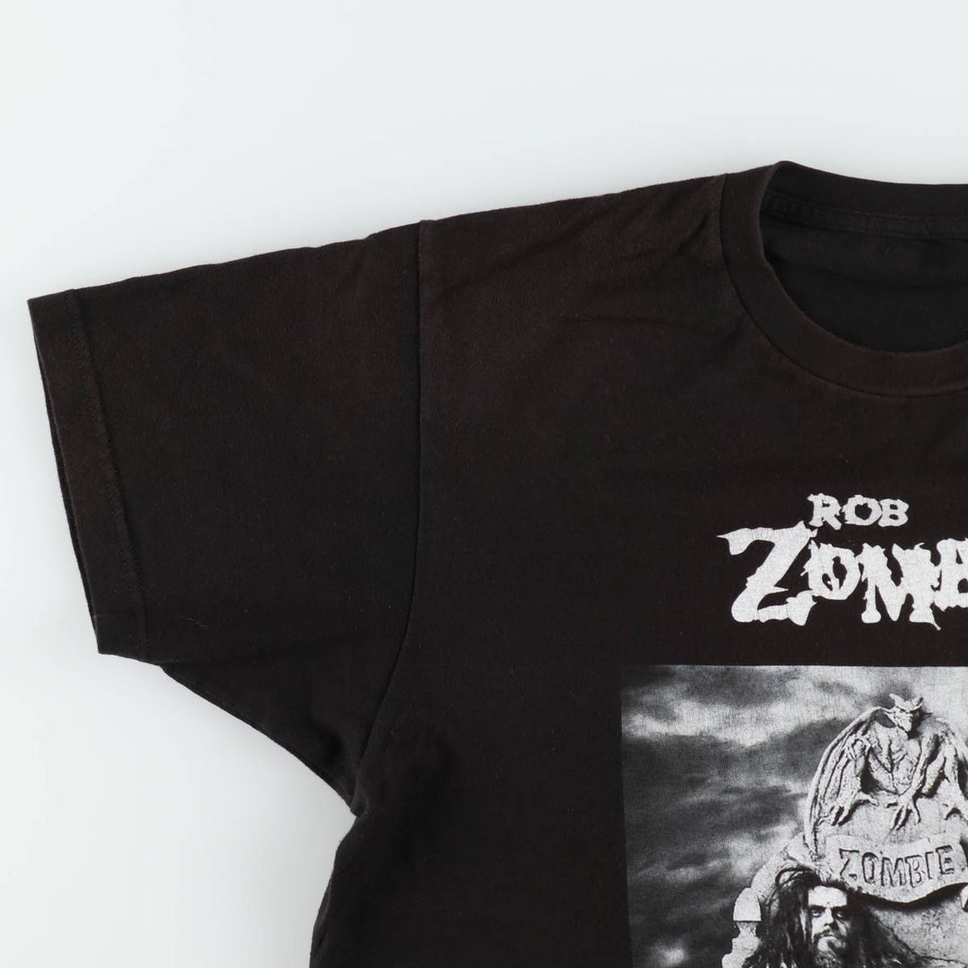 Rob Zombie Rob Zombie Band T-shirt Band T Men's XL size unclear black type Vintage Second Hand