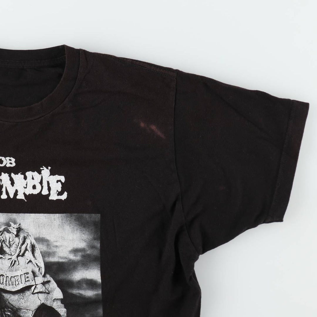 Rob Zombie Rob Zombie Band T-shirt Band T Men's XL size unclear black type Vintage Second Hand
