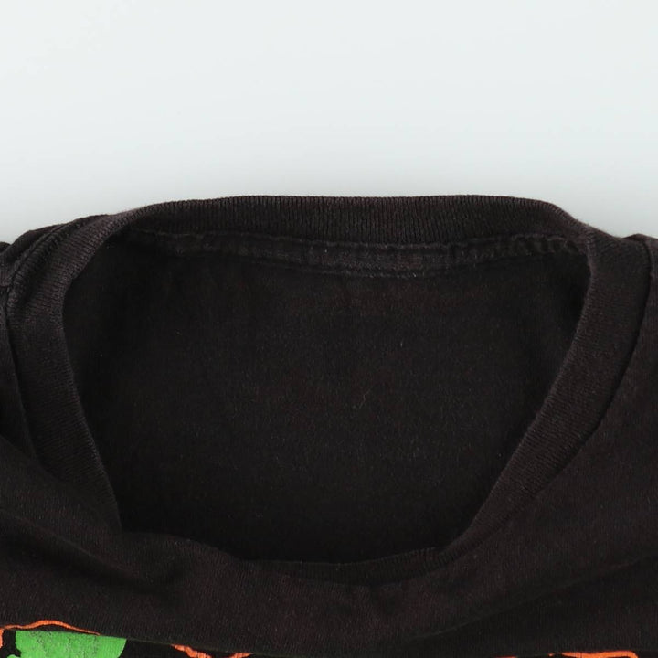 MISFITS Skull Pattern Band T-shirt, Men's XL size unclear black type Vintage Second Hand