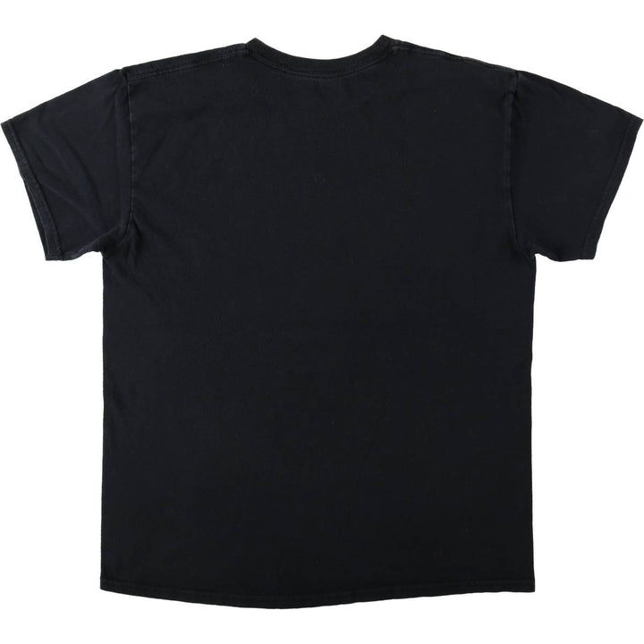 GUNS N' ROSES Skull Pattern Band T-Shirt cotton black type Vintage Second Hand