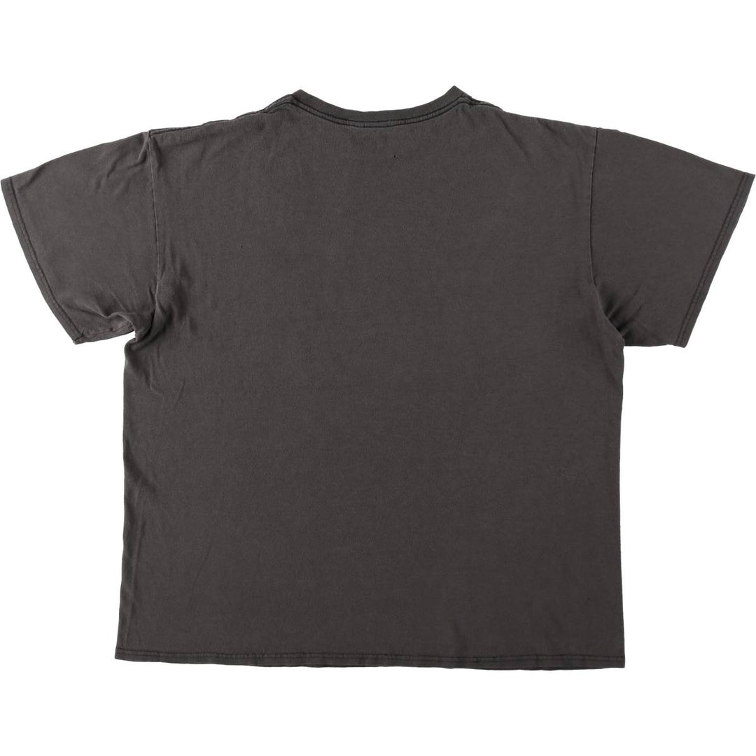 NIRVANA Nirvana Band T-shirt, Band T, Men's L size cotton Charcoal Vintage Second Hand