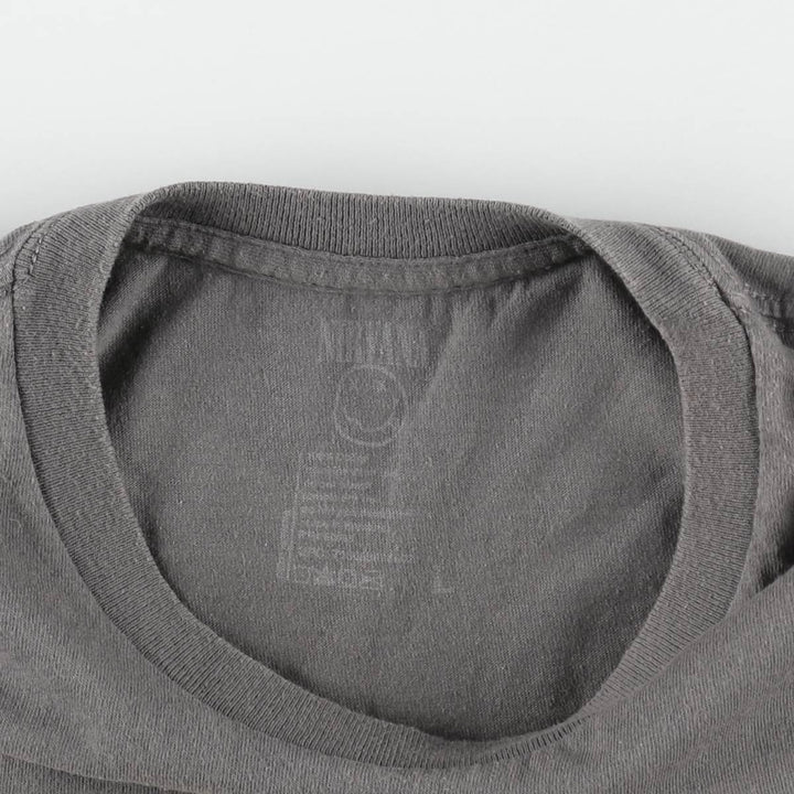 NIRVANA Nirvana Band T-shirt, Band T, Men's L size cotton Charcoal Vintage Second Hand