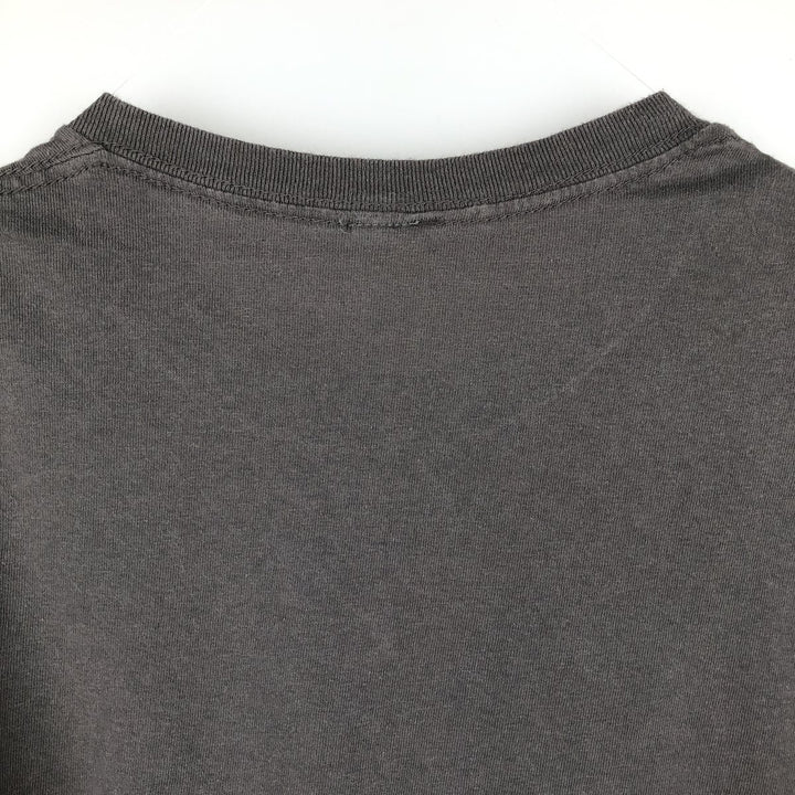 NIRVANA Nirvana Band T-shirt, Band T, Men's L size unclear Charcoal Vintage Second Hand