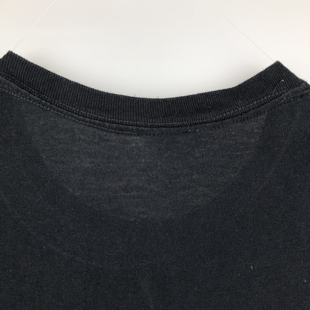 NIRVANA Nirvana Band T-shirt, Band T, Men's L size unclear black type Vintage Second Hand