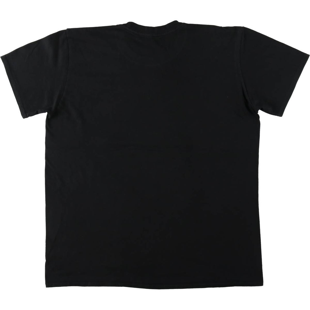 NIRVANA Nirvana Band T-shirt, Band T, Men's L size cotton black type Vintage Second Hand
