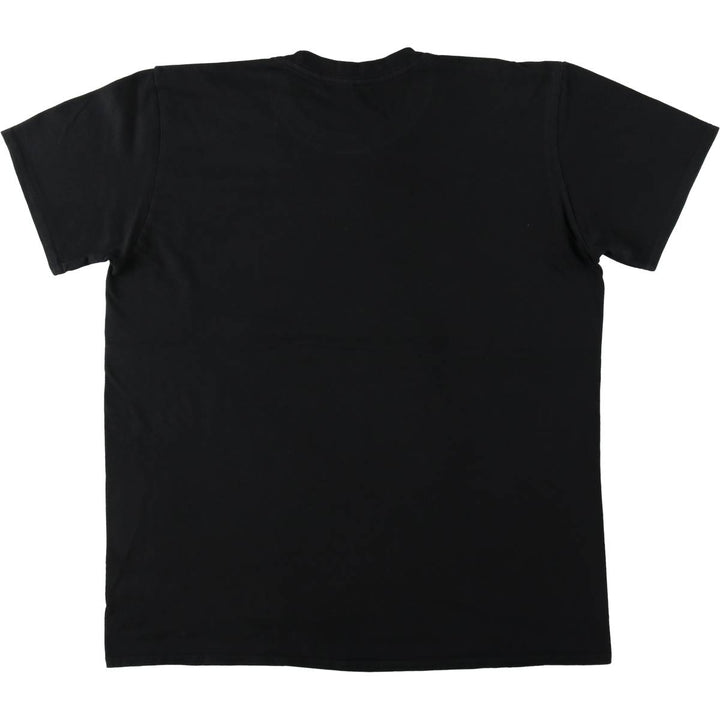 NIRVANA Nirvana Band T-shirt, Band T, Men's L size cotton black type Vintage Second Hand