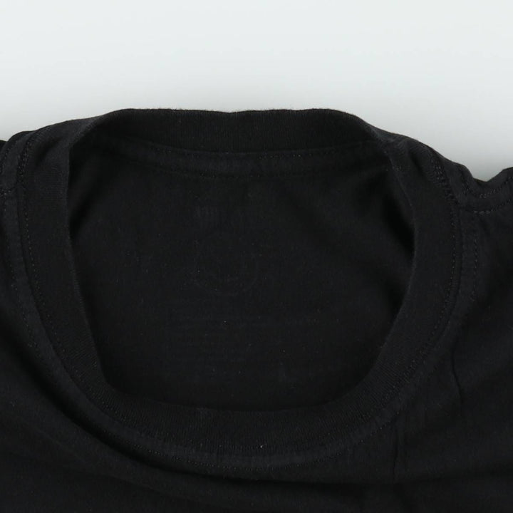 NIRVANA Nirvana Band T-shirt, Band T, Men's L size cotton black type Vintage Second Hand