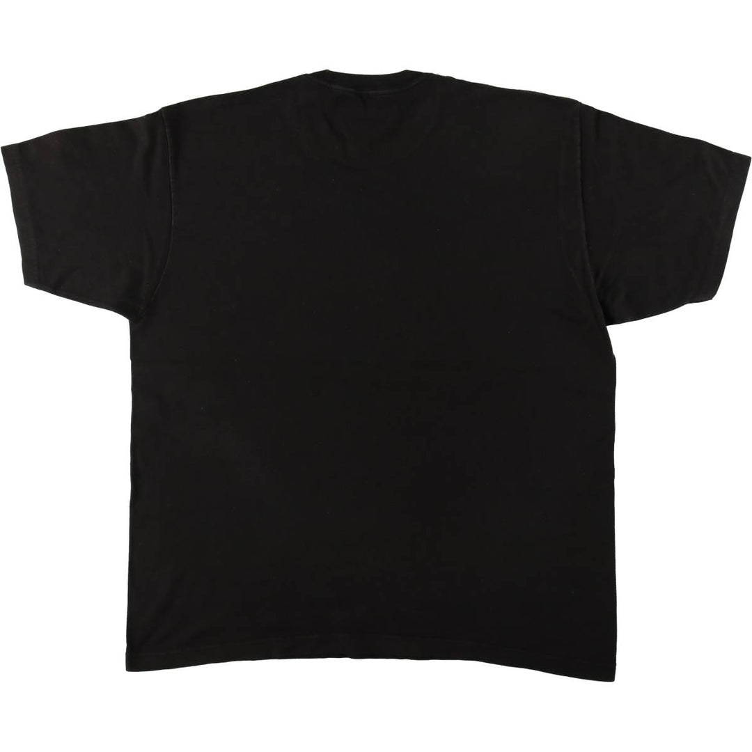 THE BEATLES Band T-shirt, Band T, Men's XL size cotton black type Vintage Second Hand