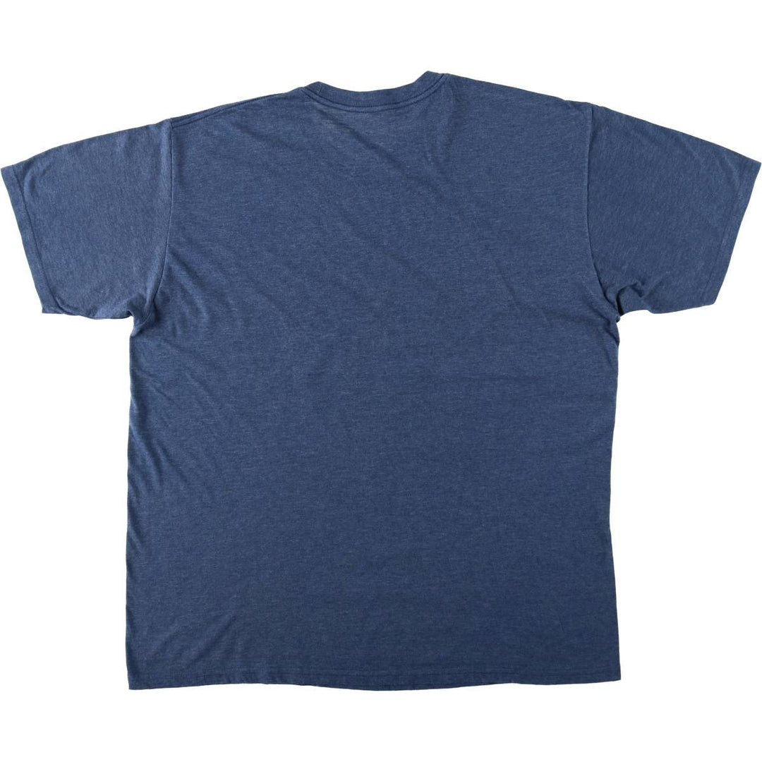NIRVANA Nirvana Band T-shirt, Band T, Men's XL size cotton blue type Vintage Second Hand