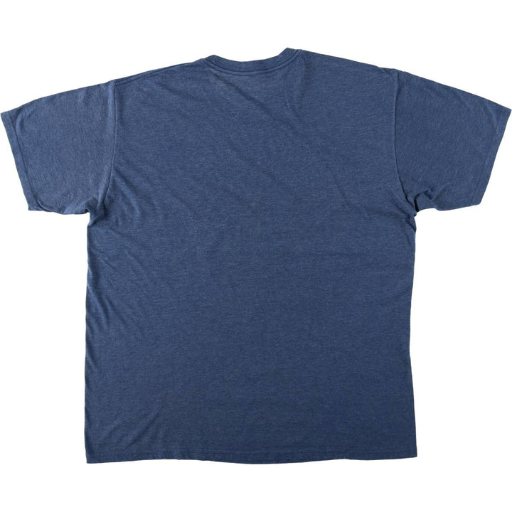 NIRVANA Nirvana Band T-shirt, Band T, Men's XL size cotton blue type Vintage Second Hand