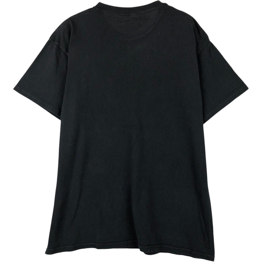 NIRVANA Nirvana Band T-shirt, Band T, Men's L size cotton black type Vintage Second Hand