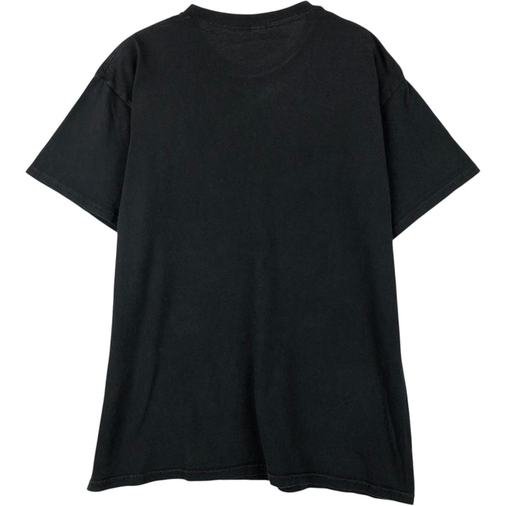 NIRVANA Nirvana Band T-shirt, Band T, Men's L size cotton black type Vintage Second Hand