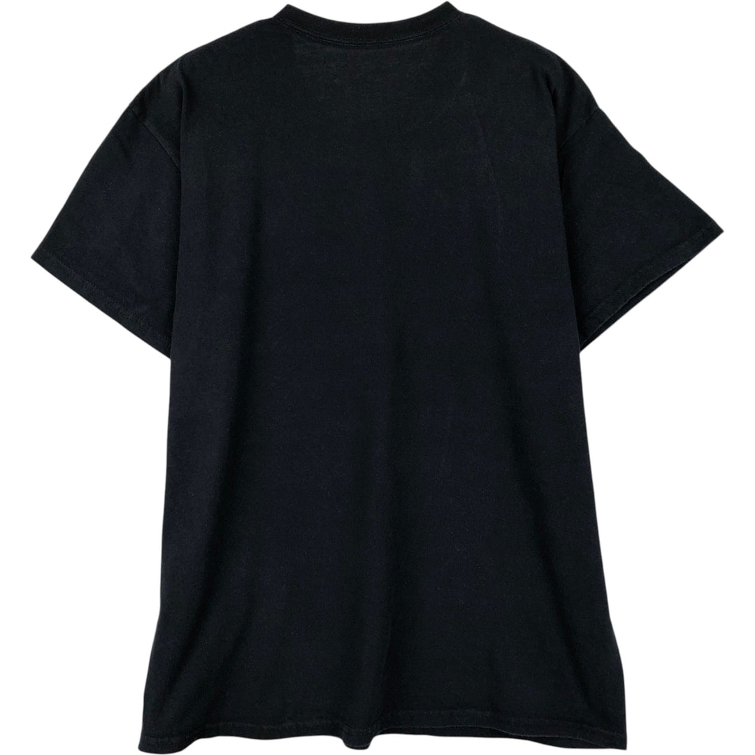 NIRVANA Nirvana Band T-shirt, Band T, Men's L size cotton black type Vintage Second Hand