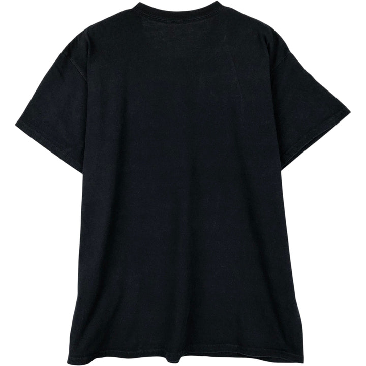 NIRVANA Nirvana Band T-shirt, Band T, Men's L size cotton black type Vintage Second Hand