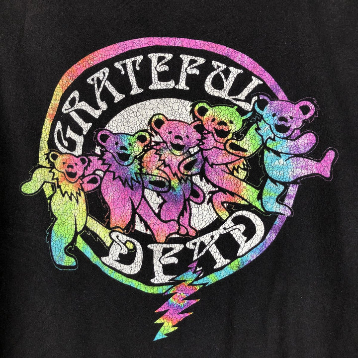 GRATEFUL DEAD DEAD BEAR Band T-shirt (Men's size L equivalent) cotton black type Vintage Second Hand