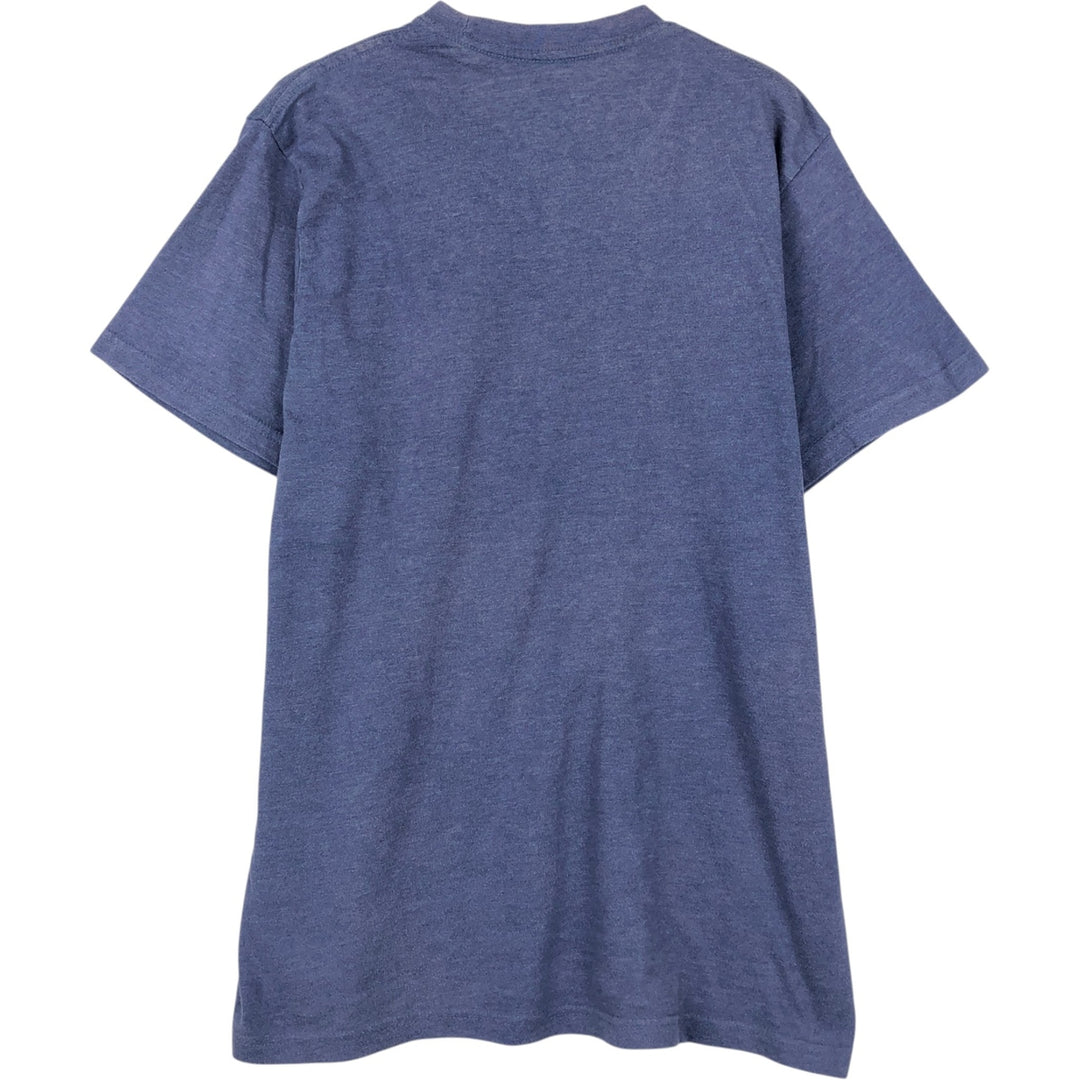 NIRVANA Nirvana Band T-shirt, Band T, Men's L size cotton navy blue type Vintage Second Hand