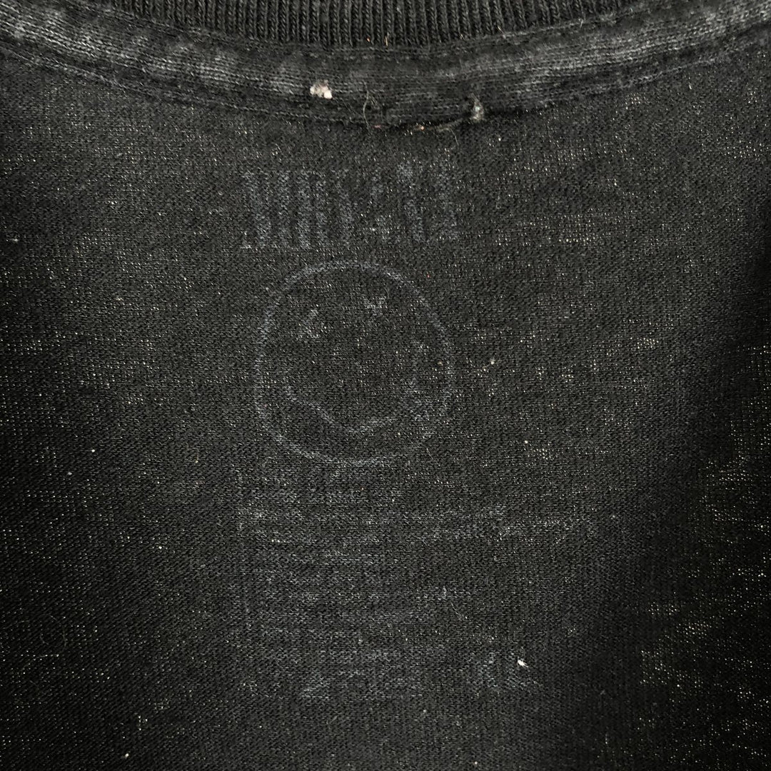 NIRVANA Nirvana Band T-shirt, Band T, Men's XL size unclear black type Vintage Second Hand